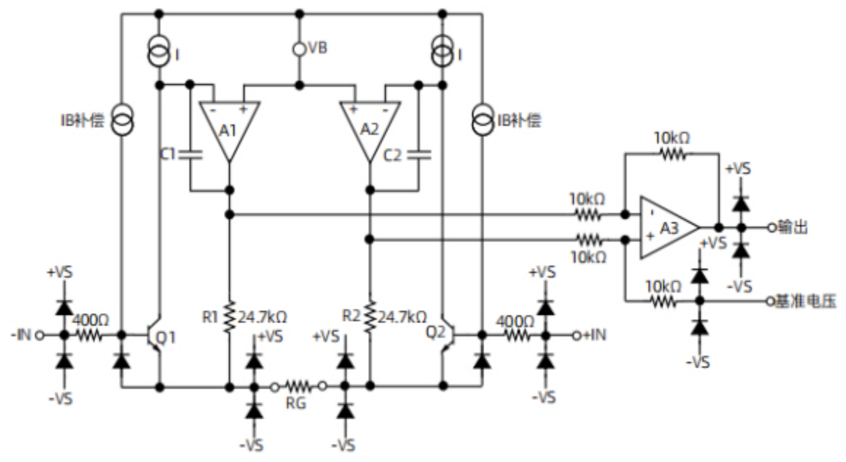 YS620 — Gain-programmable instrumentation amplifier